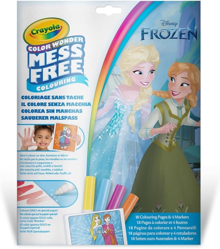 [972956] COLOREA SIN MANCHAS COLOR WONDER DISNEY FROZEN