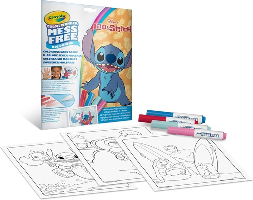 [972970] COLOREA SIN MANCHAS COLOR WONDER DISNEY LILO&STITCH