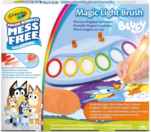 [972971] COLOREA SIN MANCHAS PINCEL MAGICO BLUEY