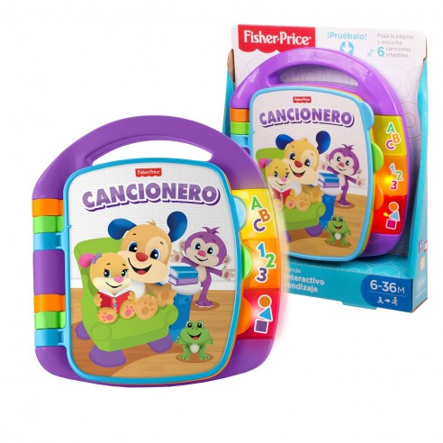 [972988] LIBRO APRENDIZAJE PERRITO FRC69 FISHER PRICE