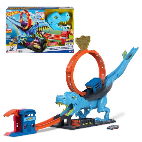 [972990] CITY DESAFIO T-REX HKX42 HOT WHEELS