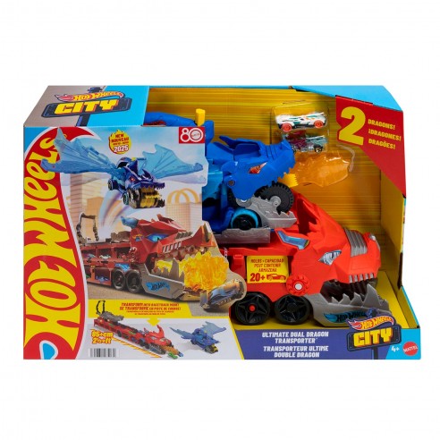 [972993] HOT WHEELS DRAGON TRANSPORTADOR MATTEL