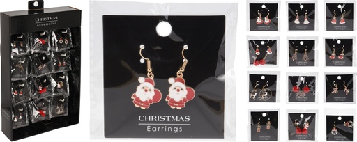 [973037] PENDIENTES NAVIDAD SURTIDOS