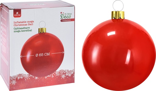 [973041] BOLA HINCHABLE 65CM ROJA