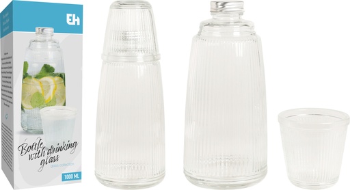 [973059] BOTELLA 1L VASO CRISTAL