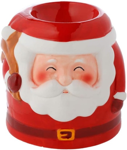 [973122] QUEMADOR ACEITE CERAMICA NAVIDAD PAPA NOEL