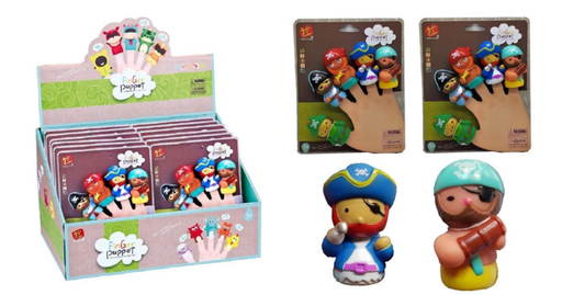 [973169] MARIONETA PVC DEDO PIRATAS
