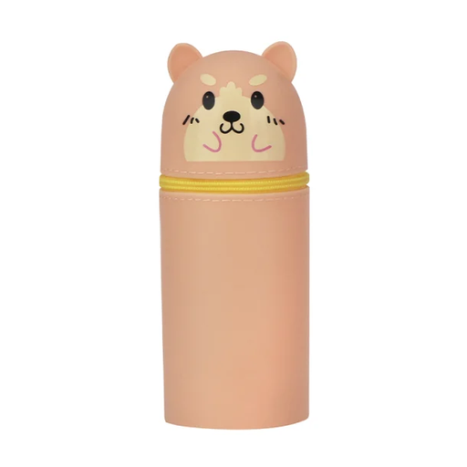 [688849] PORTATODO CAMPUS SILICONA PERRO ROSA