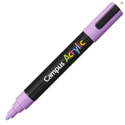 [081285] ROTULADOR CAMPUS ACRYLIC 2.5MM LILA PASTEL