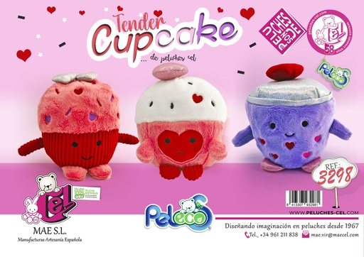 [973311] CUPCAKES 3 SABORES 20CM
