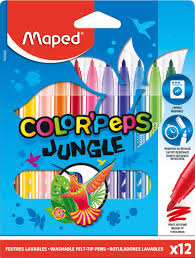 [973365] ROTULADORES JUNGLE 2.0 12U