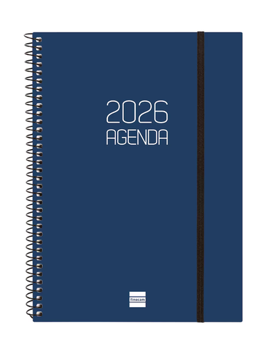 [973385] AGENDA ANUAL 2026 OPAQUE E10 SV AZUL
