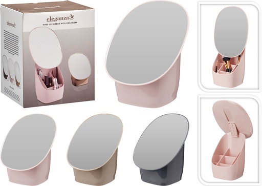 [973404] ESPEJO MAQUILLAJE CON ORGANIZADOR