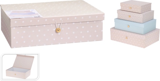 [973410] SET CAJAS REGALO 4PZS