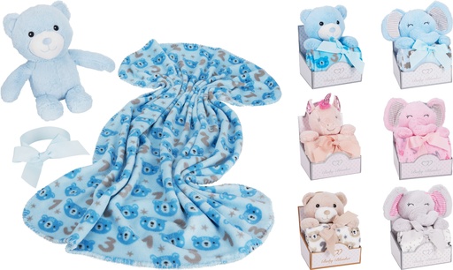 [973416] PELUCHE 33CM CON MANTA
