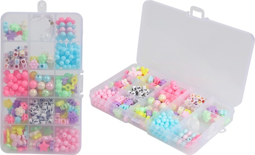 [973418] SET ABALORIOS UNICORNIO EN CAJA PVC