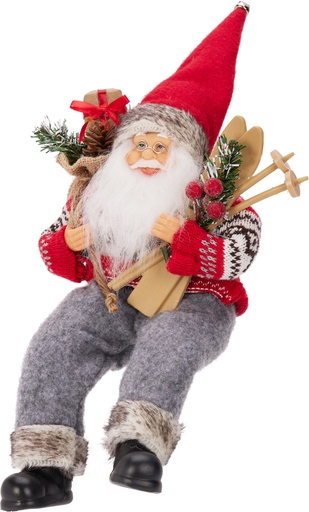 [973457] SANTA SITTING 30CM GREEN