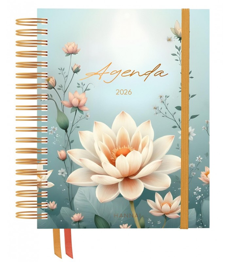 [973472] AGENDA ANUAL 2026 S.V. WIRE-O MORNING DEW