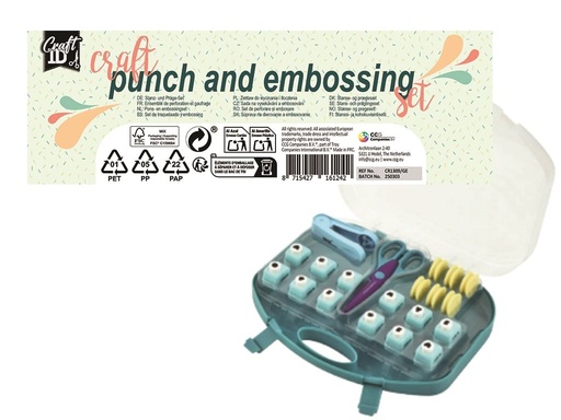 [973553] SET CRAFT Y EMBOSSING C/TIJERAS