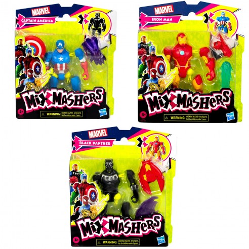 [973643] FIGURAS AVENGERS MIXMASHERS SURTIDAS