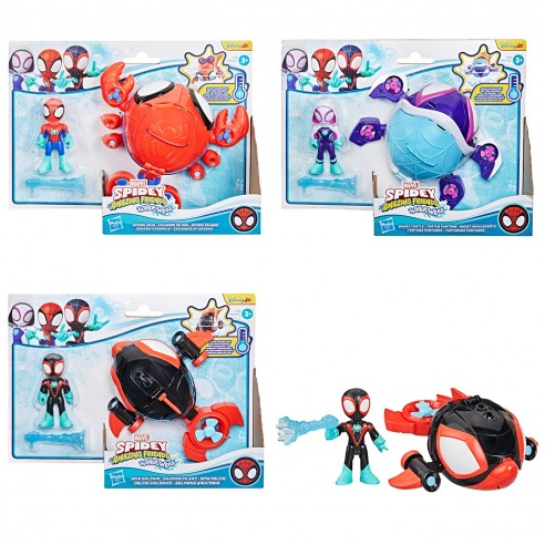 [973647] SPIDEY WATER WEBS FIGURAS Y VEHICULOS