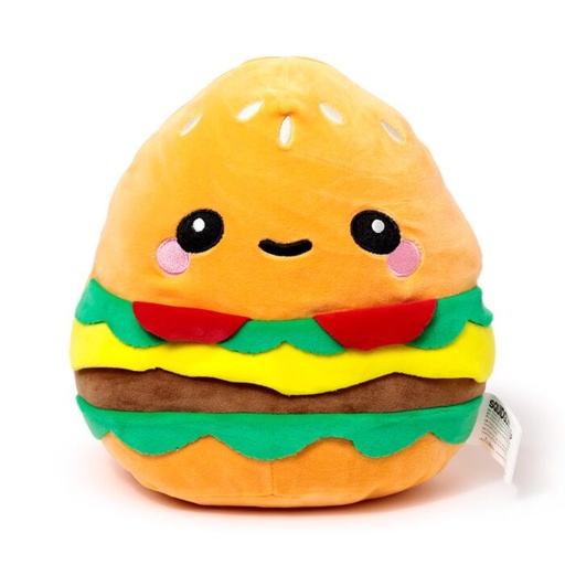 [973821] COJIN DE PELUCHE SQUIDGLYS FOODIEMALS HAMMY LA HAMBURGUESA