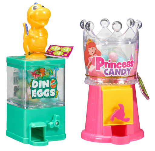 [1148191] MAQUINA DE DULCES DINO Y PRINCESAS SURT.