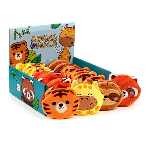 [1148312] MINI MONEDERO ANIMALES DEL ZOO ADORAMALS
