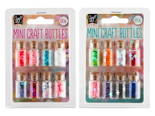[979908] MINI BOTELLAS CRAFT 8 PIEZAS