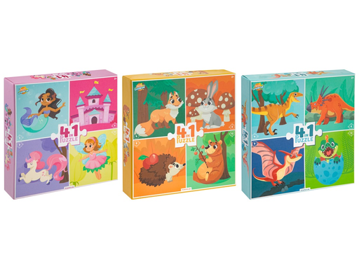 [979910] PUZZLE 4 EN 1 4/6/9/12PZS