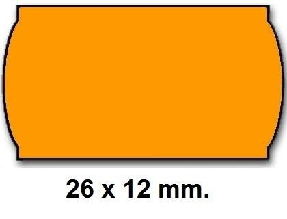 [972222] ETIQUETA 26X12 FLUOR NARANJA P+T ADH2 METO