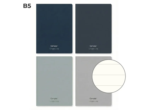 [003702] LIBRETA SOFT CAMPUS URBAN LINE B5 40H HORIZONTAL
