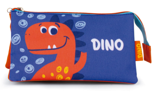 [972459] PORTATODO TRIPLE 21x11x3.5CM DINO
