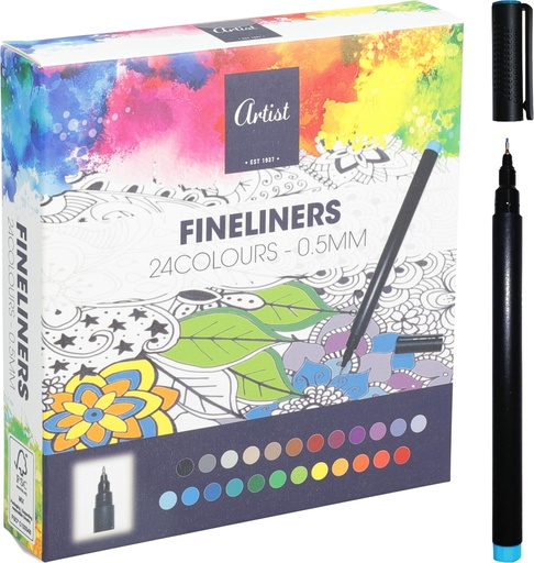 [972483] SET FINELINERS 24UDS