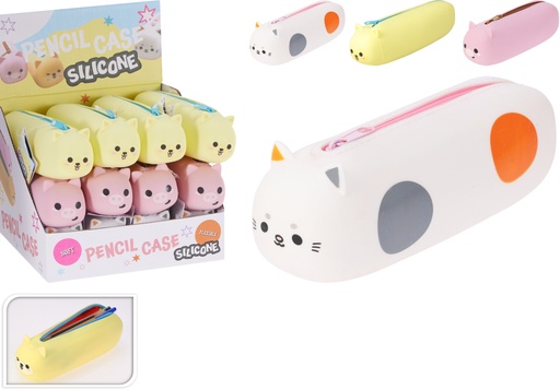 [972517] ESTUCHE GATITOS SILICONA