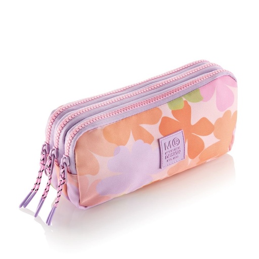 [1019092] PORTATODO TRIPLE RECTANGULAR RECIC ACUARELA