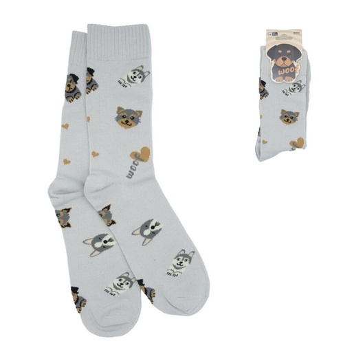 [999067] CALCETINES ALGODON PERROS