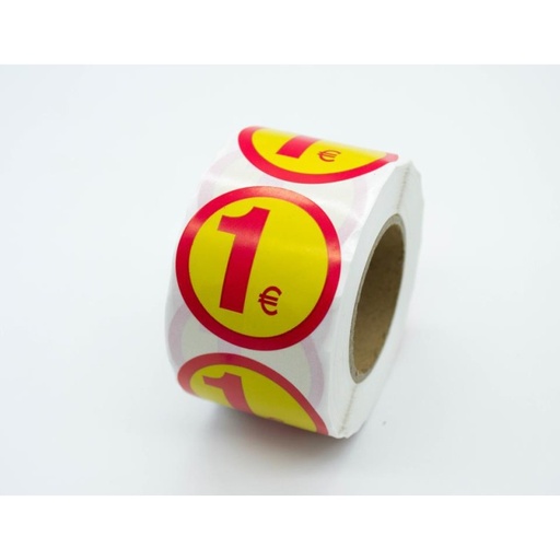[999126] ETIQUETA PRECIO 1€