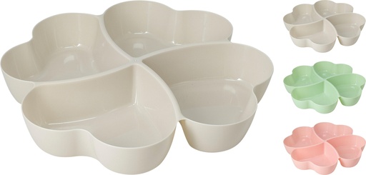[999192] BANDEJA SERVIR PP TREBOL 32X5CM