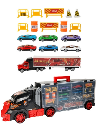 [999259] CAMION CON REMOLQUE Y PLATAFORMA