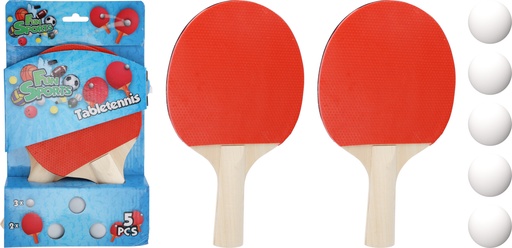 [999261] JUEGO DE TENIS DE MESA DE 5 PIEZAS