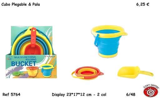 [999373] CUBO PLEGABLE Y PALA