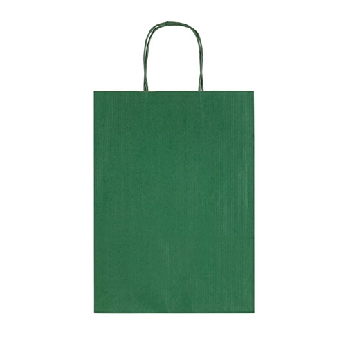 [999450] BOLSA KRAFT ALLEGRA COLOR VERDE 26X12X36CM