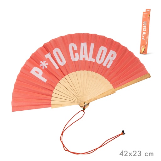 [999584] ABANICO P*TO CALOR CORAL