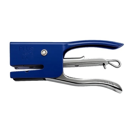 [040098] GRAPADORA DE TENAZA PLUS OFFICE DX-5 AZUL
