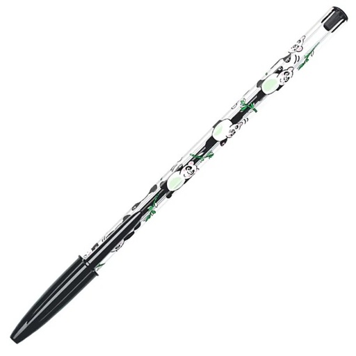 [080101] BOLÍGRAFO TINTA ACEITE BIC CRISTAL EDICIÓN DECOR NEGRO