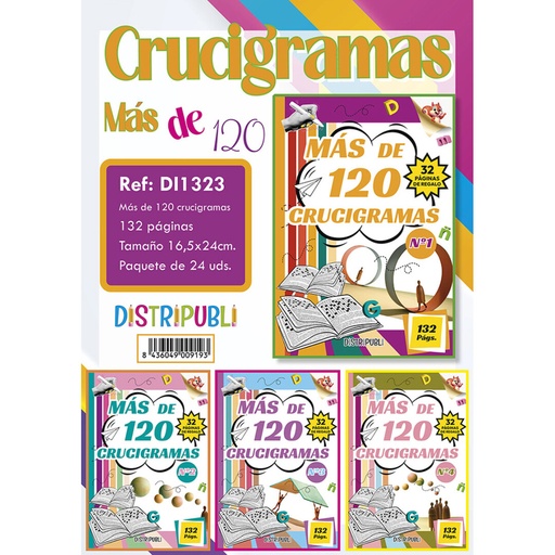 [999741] 120 CRUCIGRAMAS 132 PAGINAS