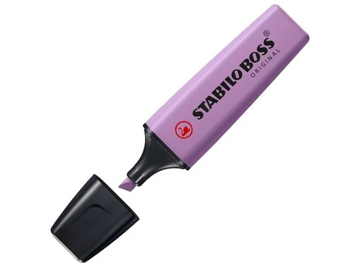 [080439] MARCADOR FLUORESCENTE STABILO BOSS NATURE EDICION WILDFLOWER VIOLETA GRISACEO