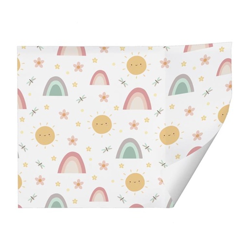 [999800] PAPEL DE REGALO ARGUVAL 70X100 CM ARCO IRIS REF: 49726