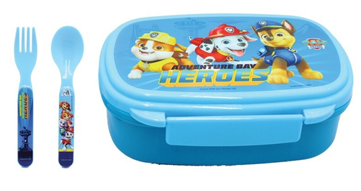 [999857] SANDWICHERA CON CUBIERTOS PAW PATROL 555-25276
